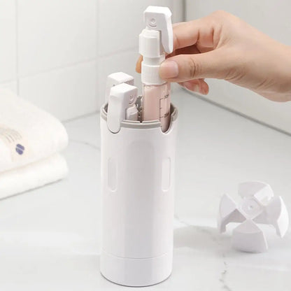 4-in-1 Travel Dispenser Portable Leak-proof Travel Bottle, Minimalist With Labels, Travel Dispenser Bottle, Toiletry Container