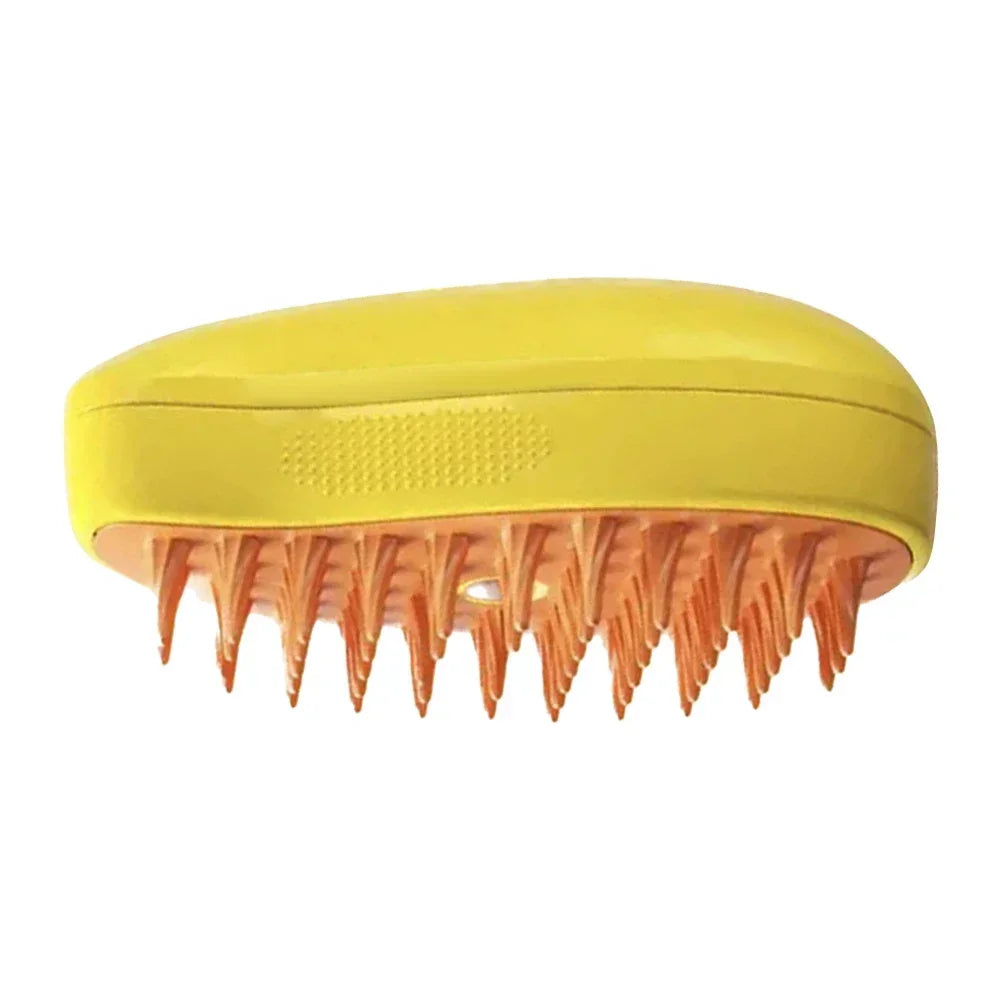 3-in-1 Massage Dog Steamy Brush Hair Removal