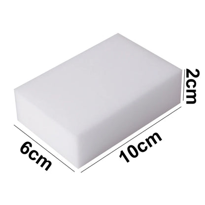 10/20/50/100Pcs Melamine Sponge Magic Sponge Eraser Eraser Cleaner Cleaning Sponges for Kitchen Bathroom Cleaning Tools 10*6*2cm