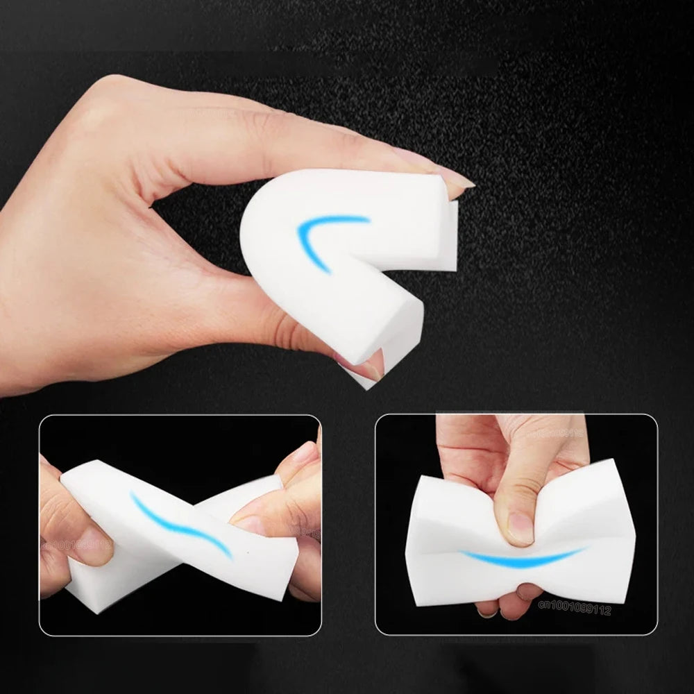 10/20/50/100Pcs Melamine Sponge Magic Sponge Eraser Eraser Cleaner Cleaning Sponges for Kitchen Bathroom Cleaning Tools 10*6*2cm