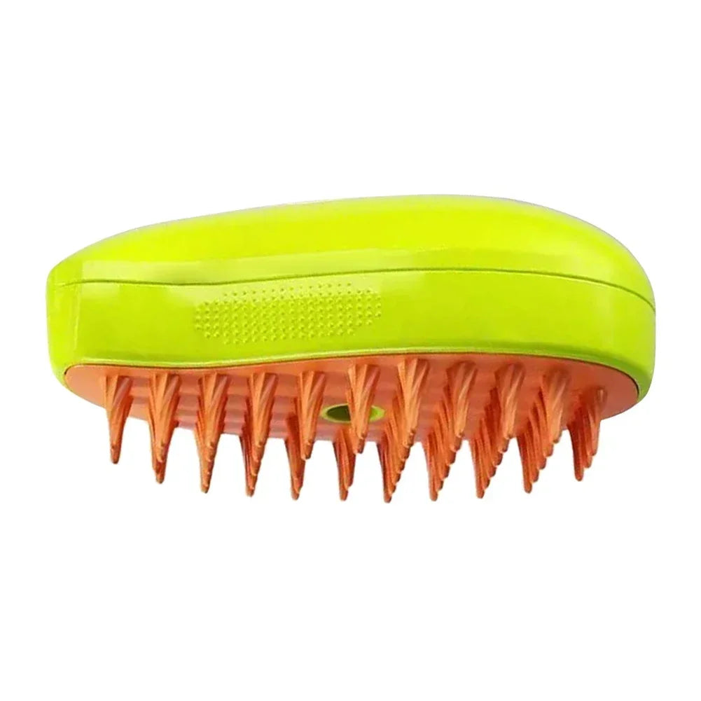 3-in-1 Massage Dog Steamy Brush Hair Removal